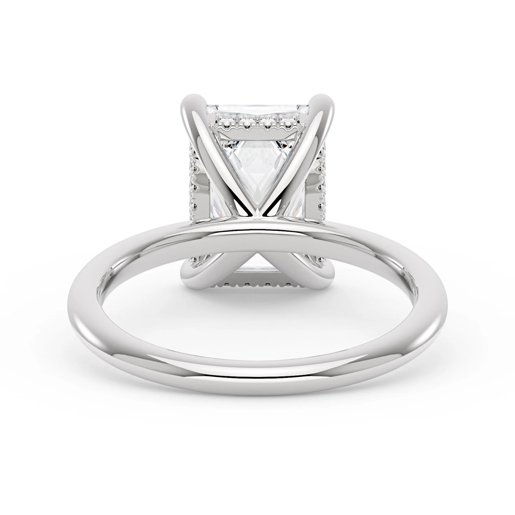 Radiant Solitaire Ring - Image 3