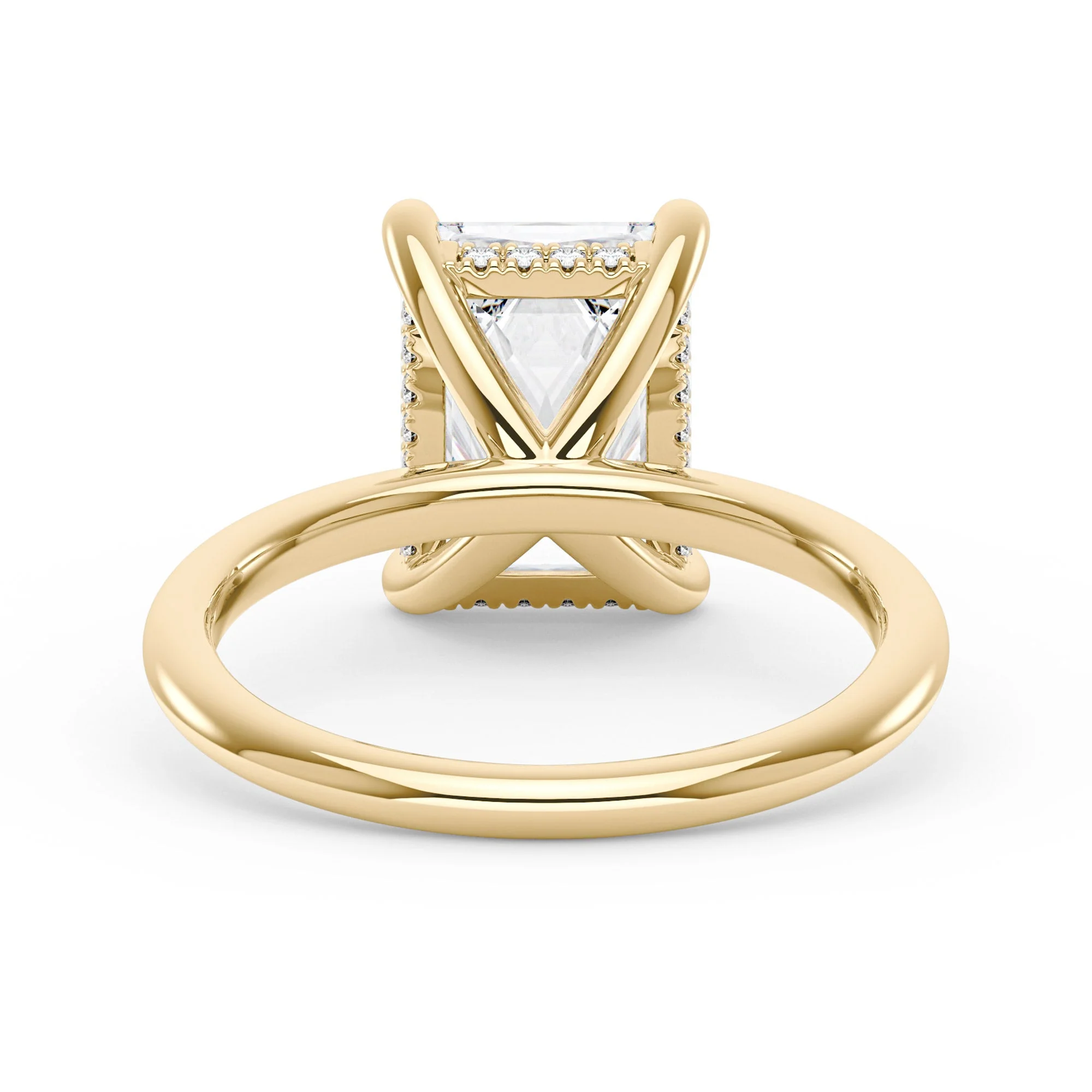 Radiant Solitaire Ring - Image 6
